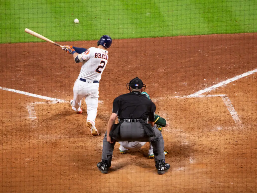 Alex Bregman is one of the hottest hitters in baseball. (Photo by F. Carter Smith.)