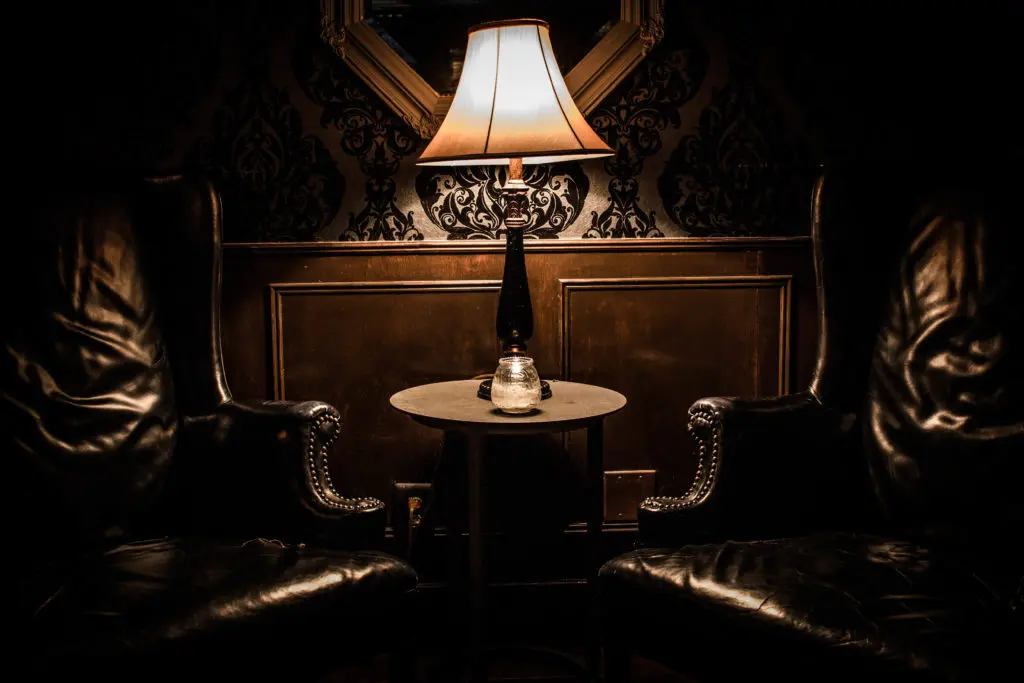 Atwater Alley's dimly lit, cozy interiors