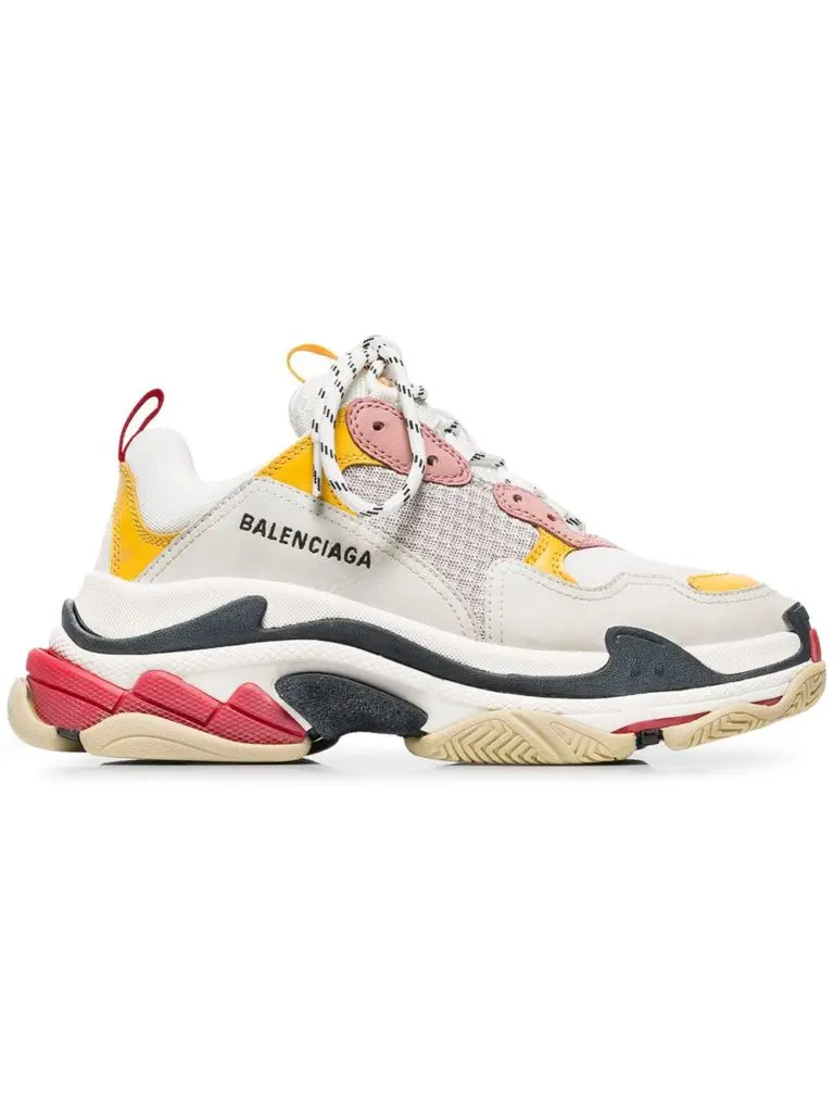 Balenciaga sneaker $975, at Forty Five Ten, Dallas; Neiman Marcus, Saks Fifth Avenue, The Webster, Houston