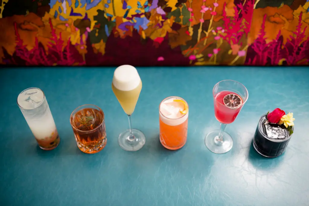 Fine China has a variety of fun cocktails on offer. 