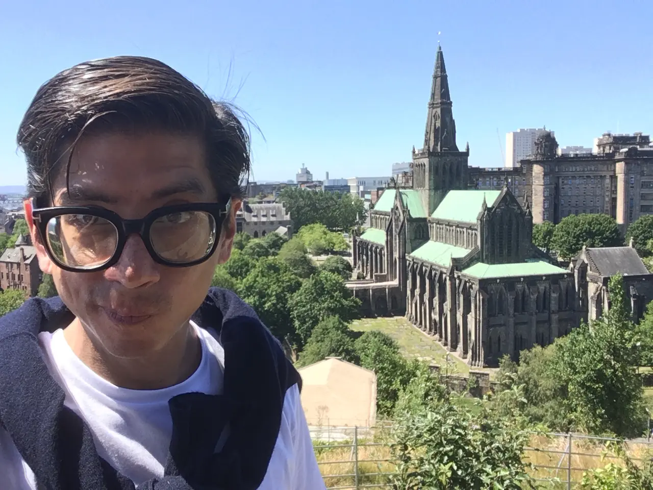 Selfie from the Necropolis