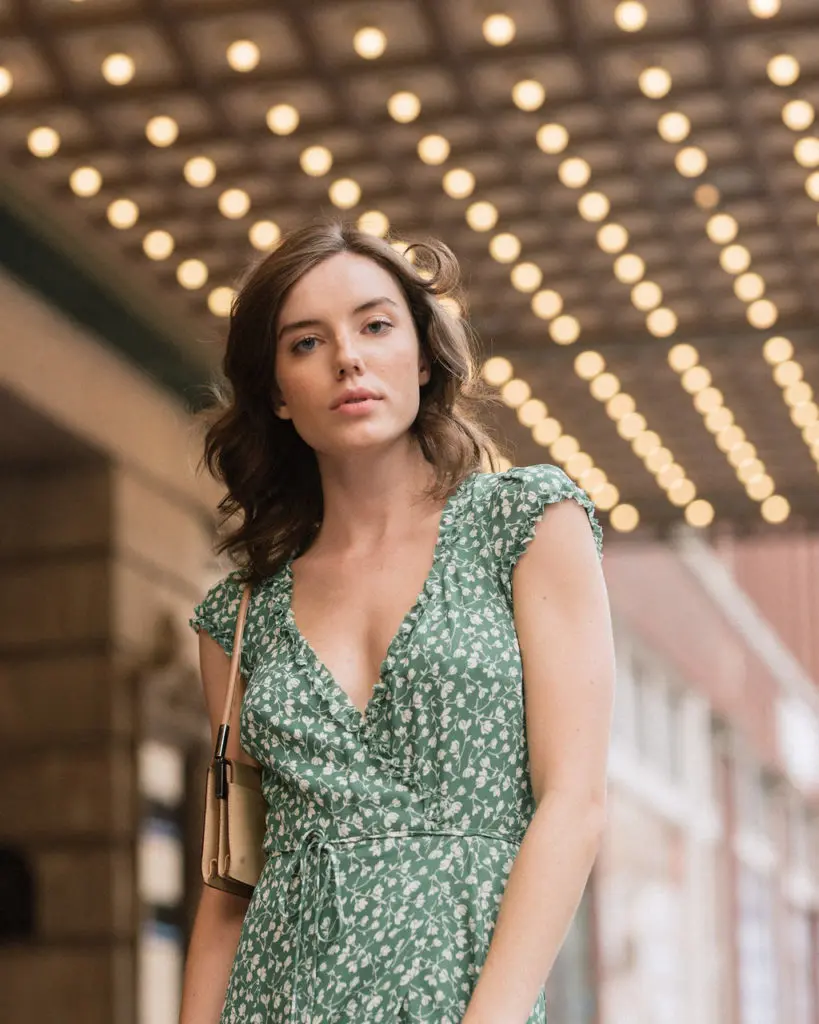 It's the perfect summer-to-fall transition dress. 