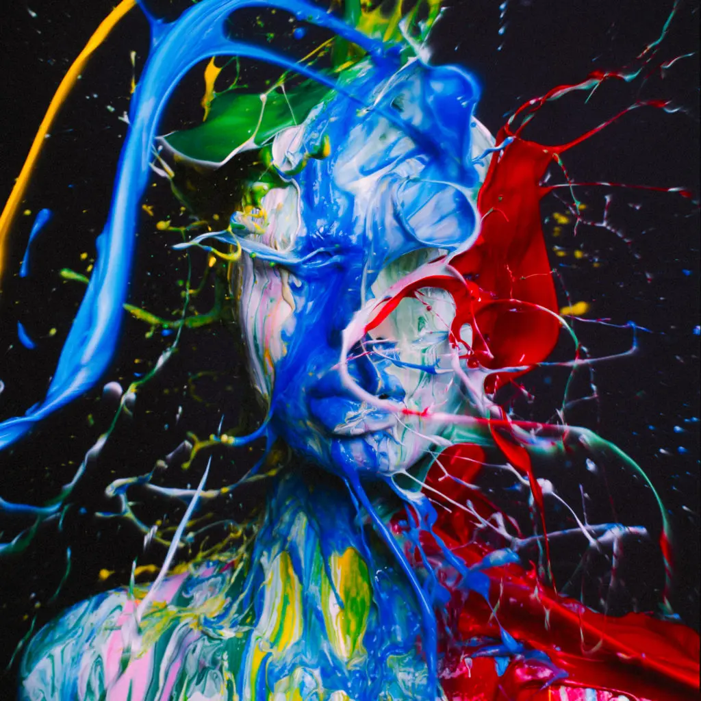 Tyler Shields "The Creation of Color" Chromogenic Print