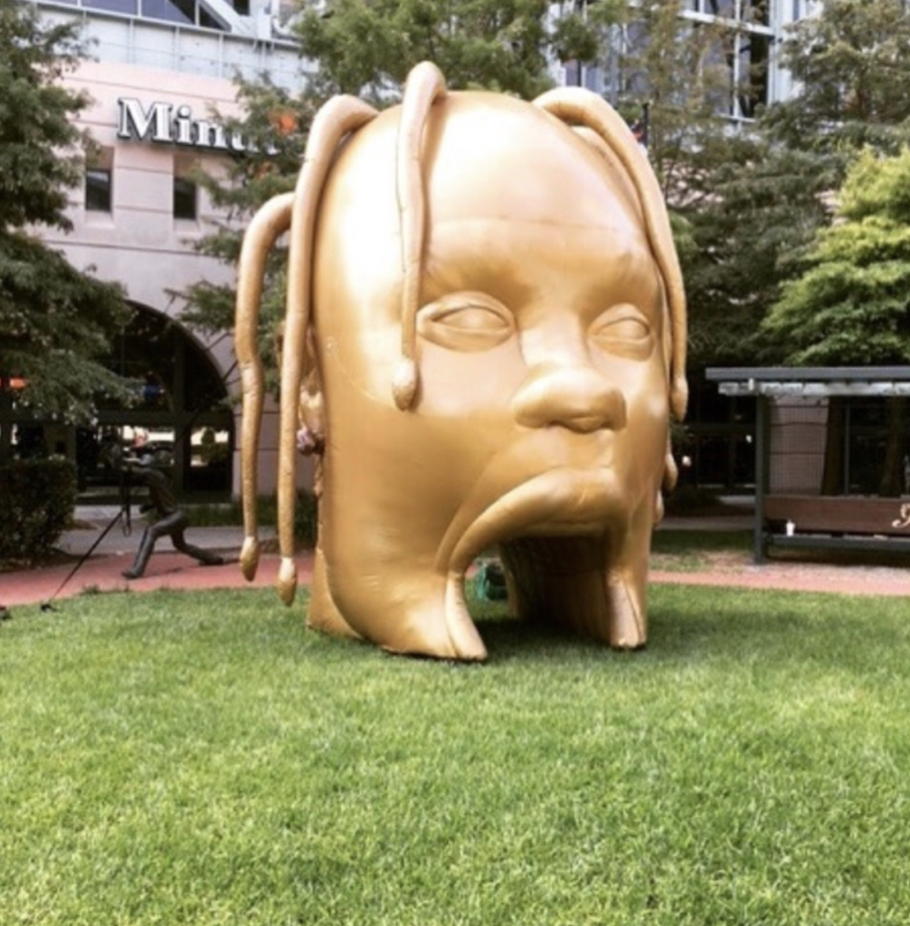 The head stood out at Minute Maid Park — @cactustravey