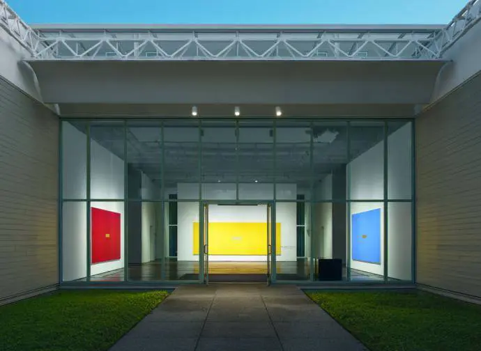 The Menil Collection left quite the impression on Martin. 