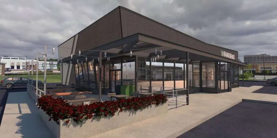 Shake Shack Montrose is underway. (Photo courtesy of Shake Shack.)