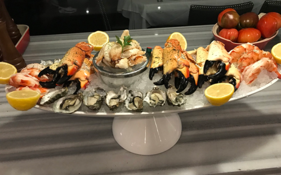 This seafood spread is just a hint of what Ocean 48 will offer. 