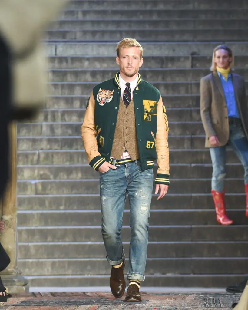 Ralph Lauren 50th anniversary runway show