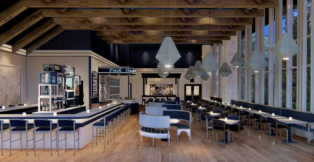 Eunice doesn't want to look like just another Houston restaurant. (Rendering courtesy of Gin Design Group.)