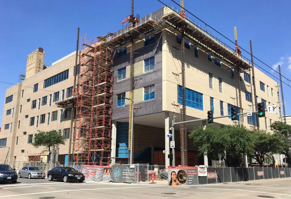 The brand new Kinder HSPVA Campus is opening in downtown next January. 