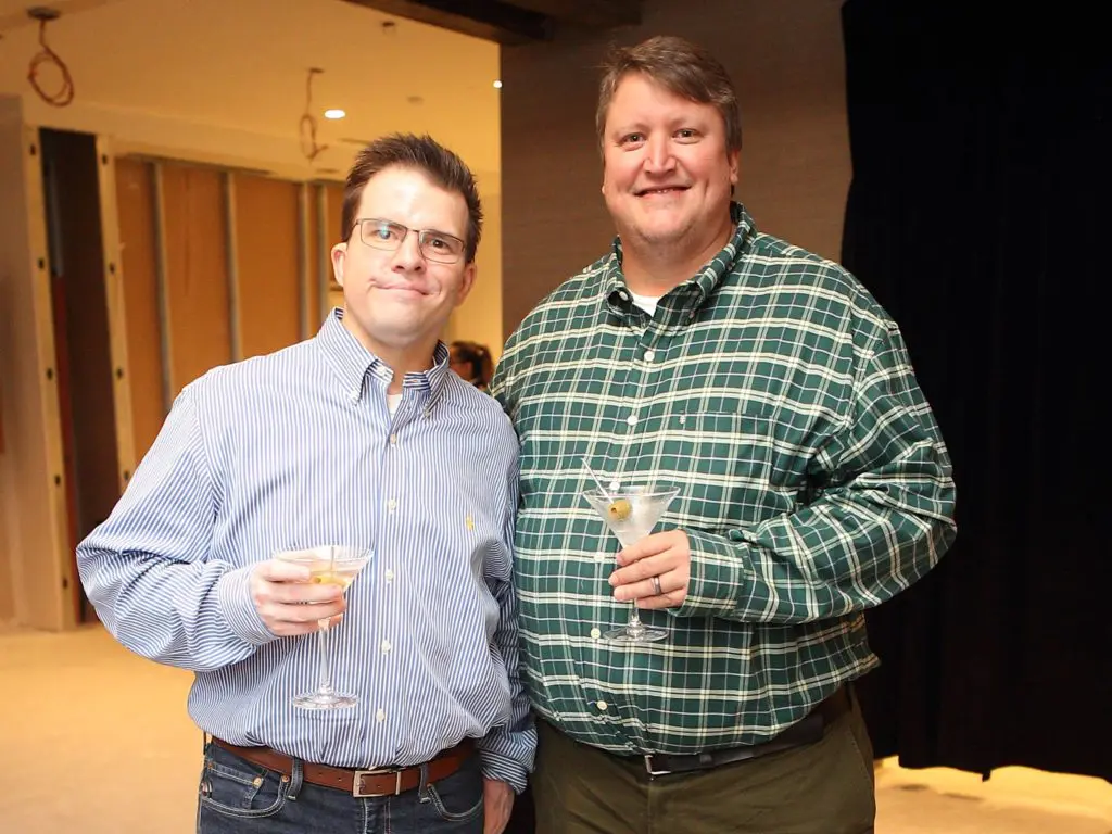 The Houstonian bar renovation party