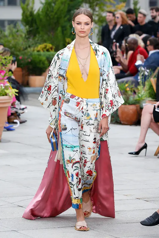 Oscar de la Renta New York Fashion Week September 2017