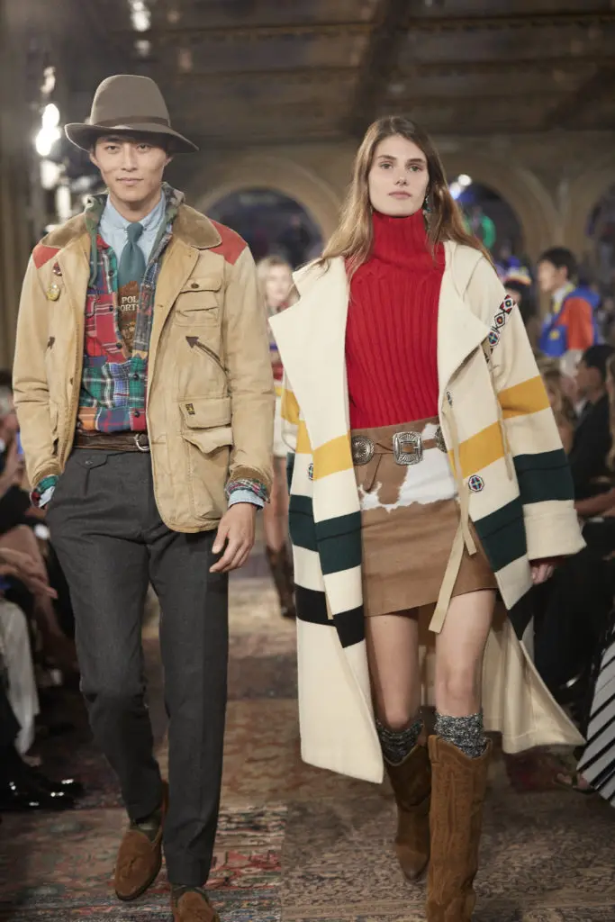 Ralph Lauren 50th anniversary runway show
