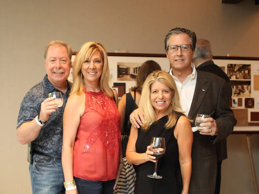 The Houstonian bar renovation party