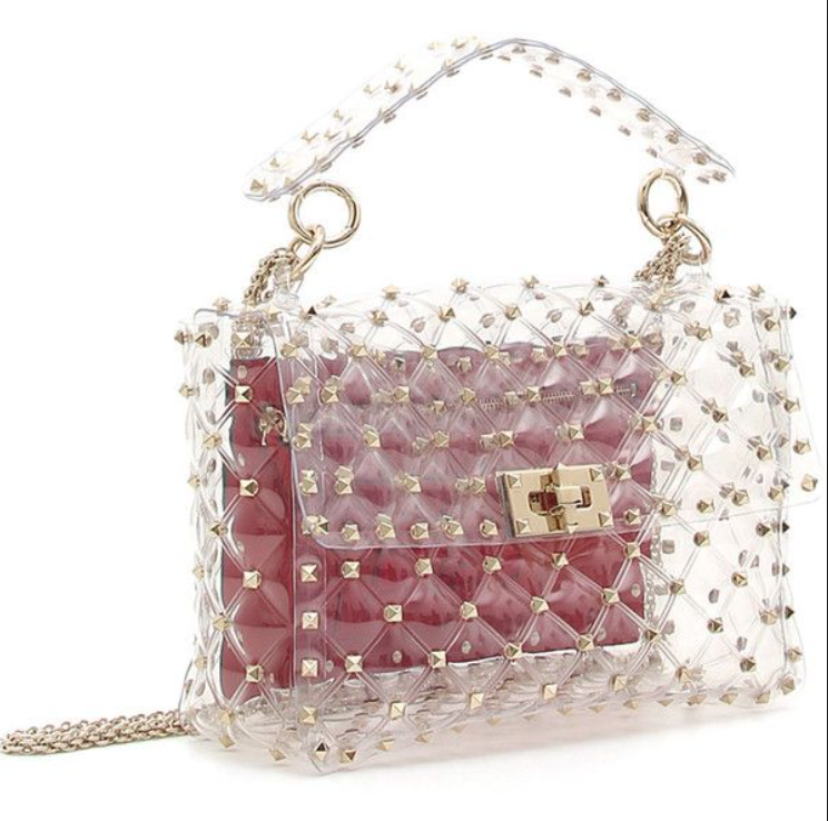 Clear Plastic Handbags Get Truly Stylish, Making Even Those Rigid NFL Stadium Rules No Fashion Obstacle: How to Dress for Game Day Without the Ziploc