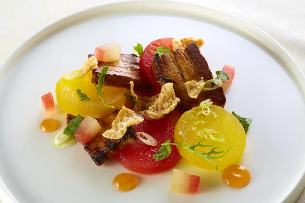 Texas Red Wattle pork belly