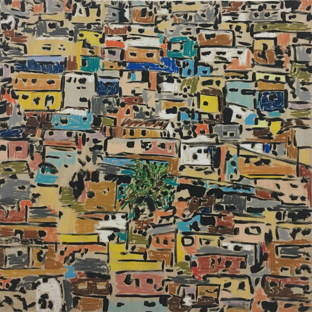 Tony Parana's "Favela Brazil," 2018 (Spring Street, Studio 227)