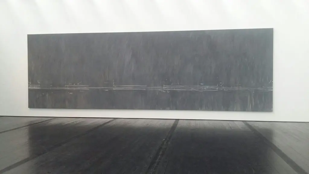 An epic Twombly, "Treatise on the Veil (Second Version)," 1970, is one of the stars of the modern and contemporary galleries.