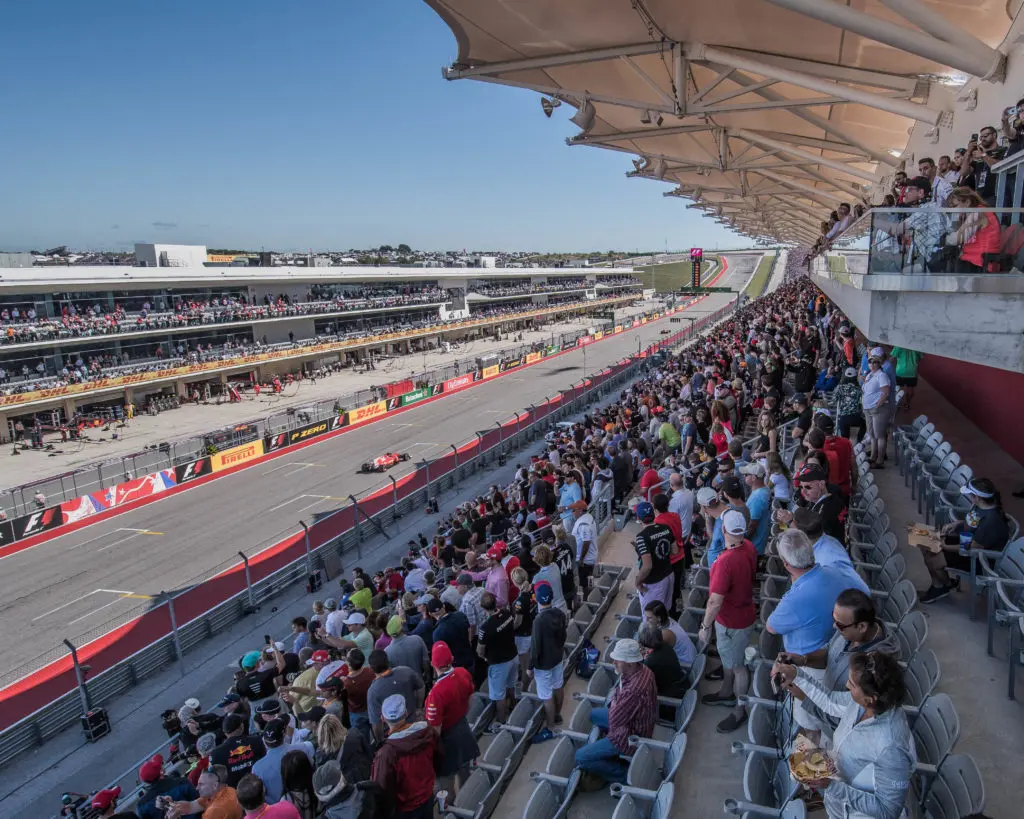 There's nothing like being in the stands on race day.
