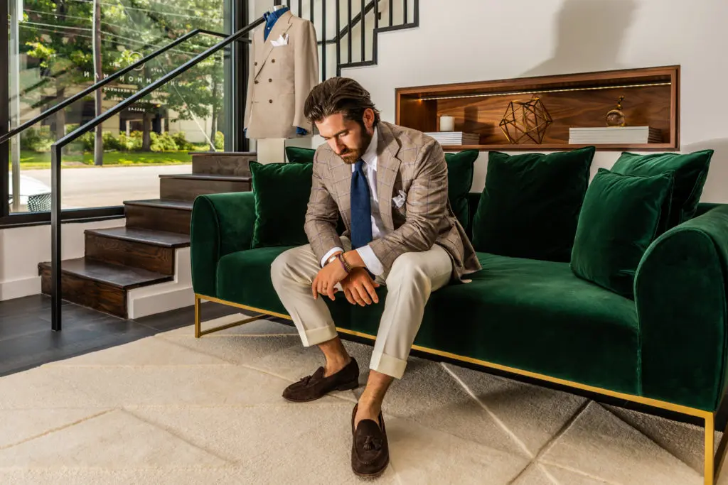 Kyle Shiels is looking to change the way men dress with Uncommon Man.