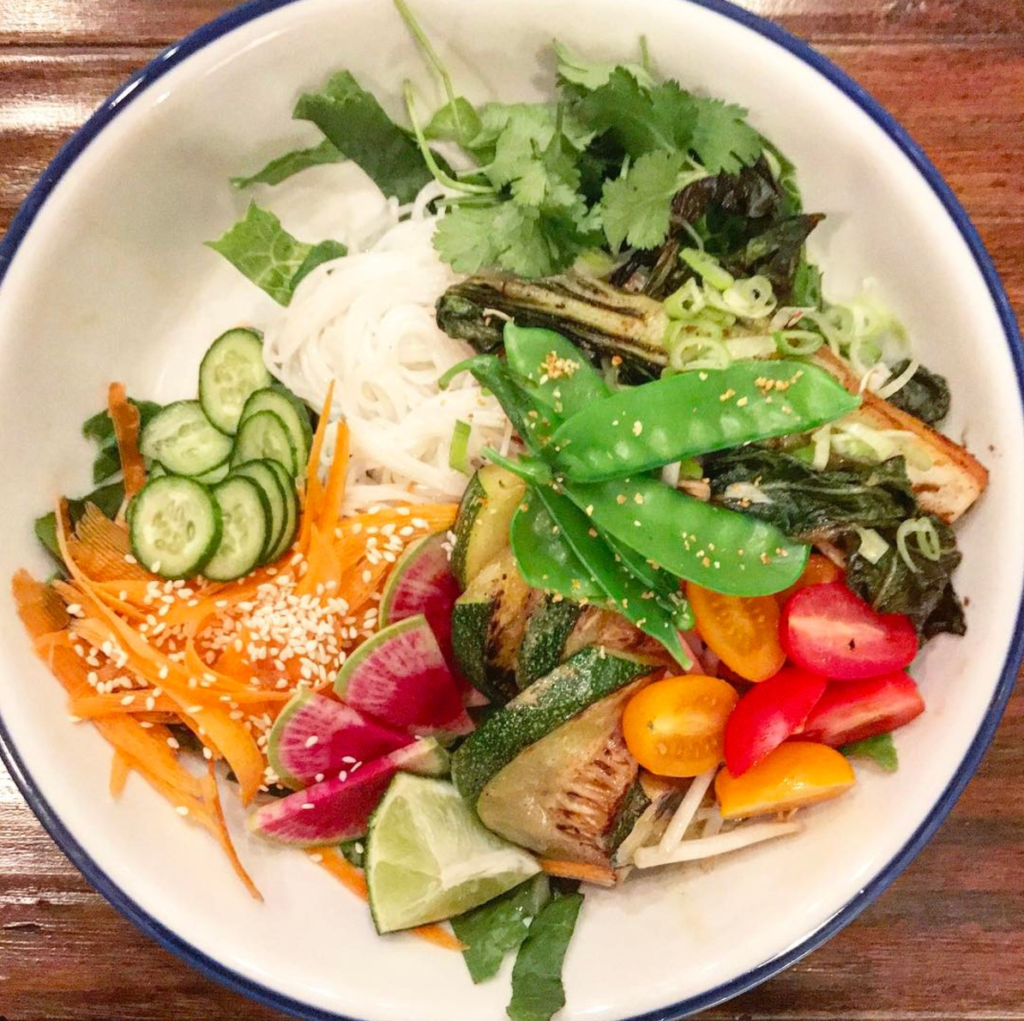Verdine Spring's Vermicelli Bowl shows its healthy food power.