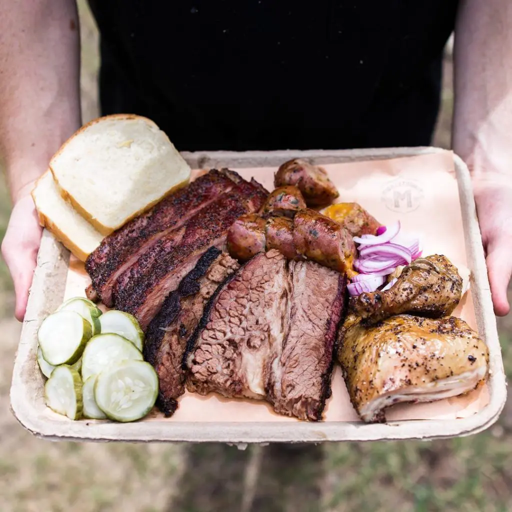 Mickelthwait offers up unexpected options like pulled lamb and strip loin of beef. 