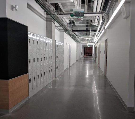 Kinder HSPVA Main hallway