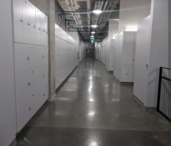 Kinder HSPVA Sculpture and ceramics lockers