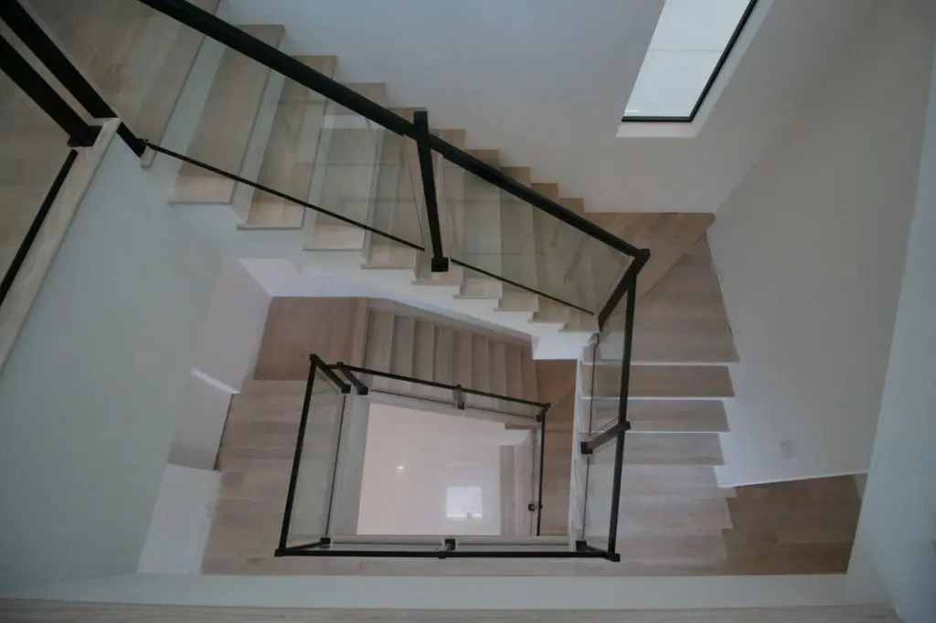 The home at 5336 McCulloch has large sliding glass doors, a rear yard space, courtyard and expansive balconies. 