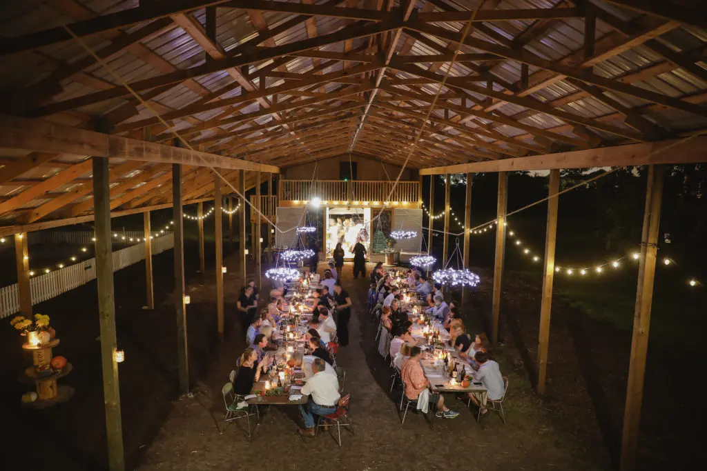 Hope Farms Chefs in the Field Pig Roast dinner