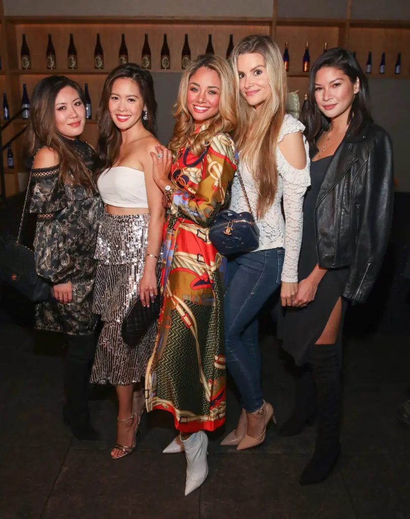 HOUSTON, TX - OCTOBER 18:  Guests attend the Nobu Houston Sake Ceremony at Nobu Houston on October 18, 2018 in Houston, Texas.  (Photo by Rick Kern/Getty Images for Nobu)