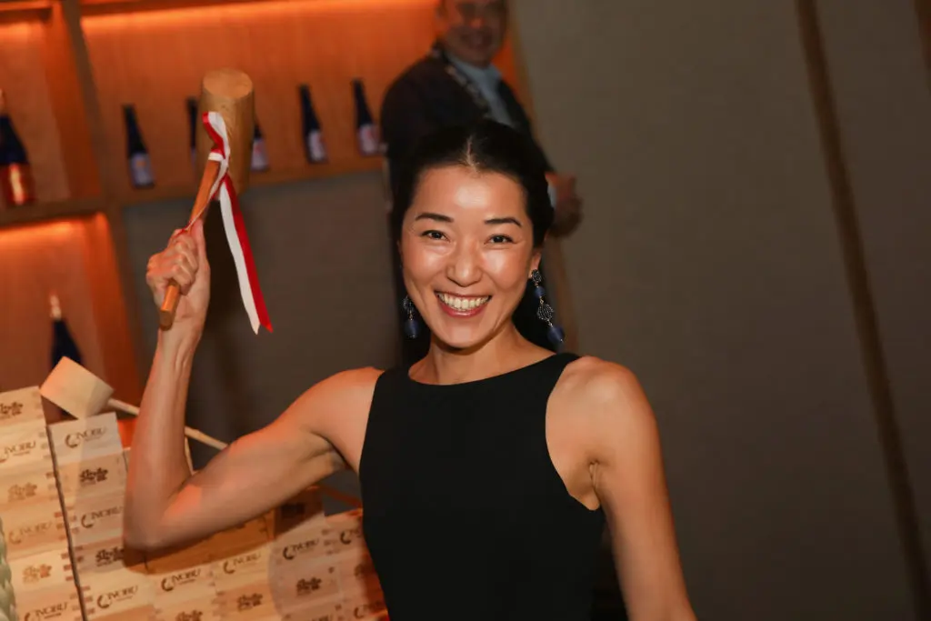 HOUSTON, TX - OCTOBER 18:  Yaz Nakaue attends the Nobu Houston Sake Ceremony at Nobu Houston on October 18, 2018 in Houston, Texas.  (Photo by Rick Kern/Getty Images for Nobu)