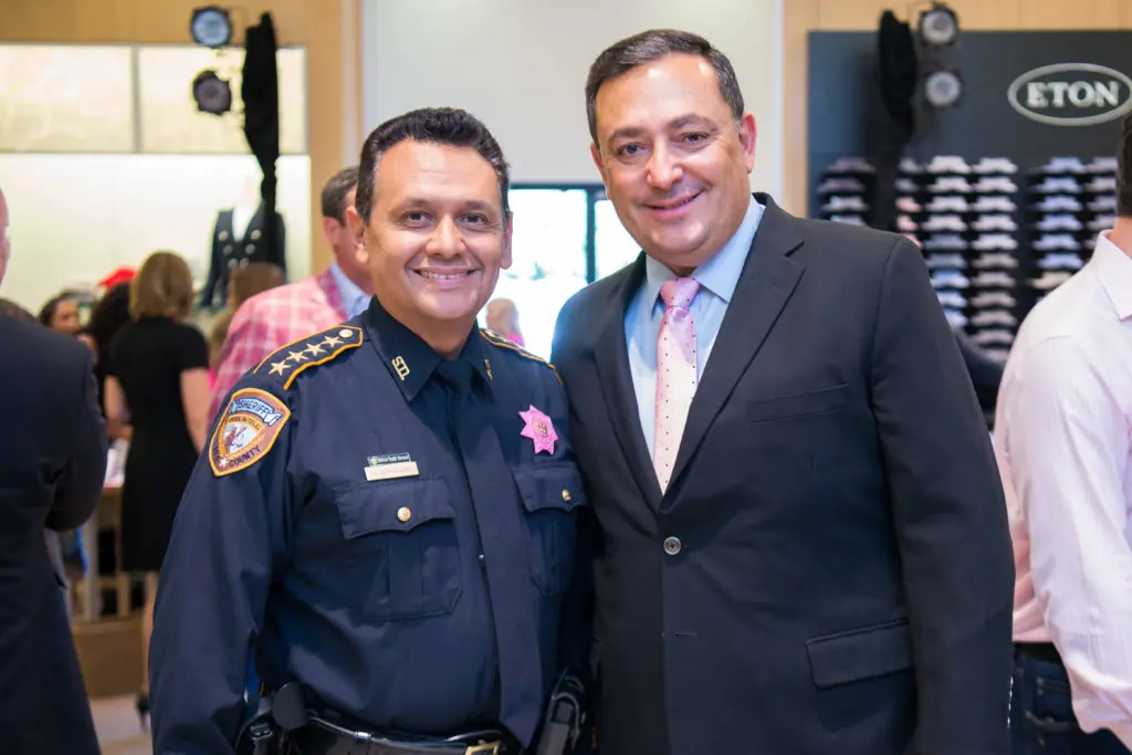 Real Men Wear Pink kickoff party at M Penner benefiting the American Cancer Society