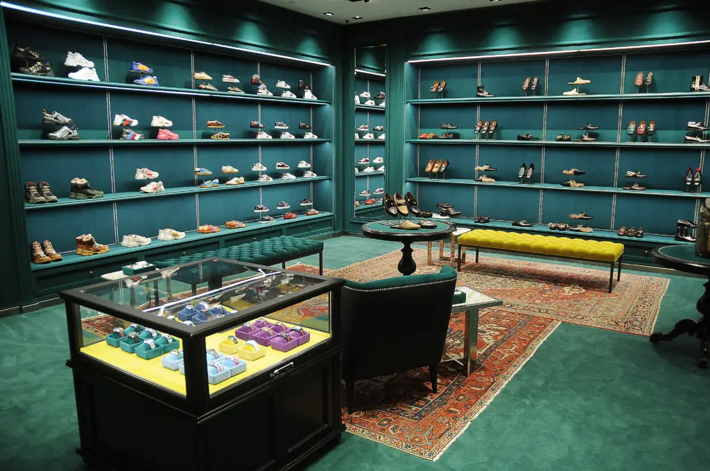The new Gucci boutique in The Galleria. 