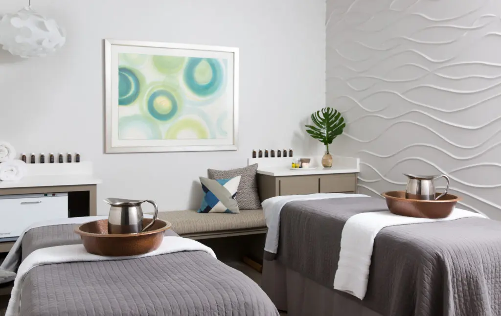 The therapeutic use of water is central to the Hiatus spa experience.  (Photo by Molly Culver )