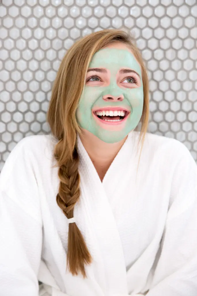 This spa-goer must have just gone into the zero-gravity chair.  (Photo by Molly Culver )
