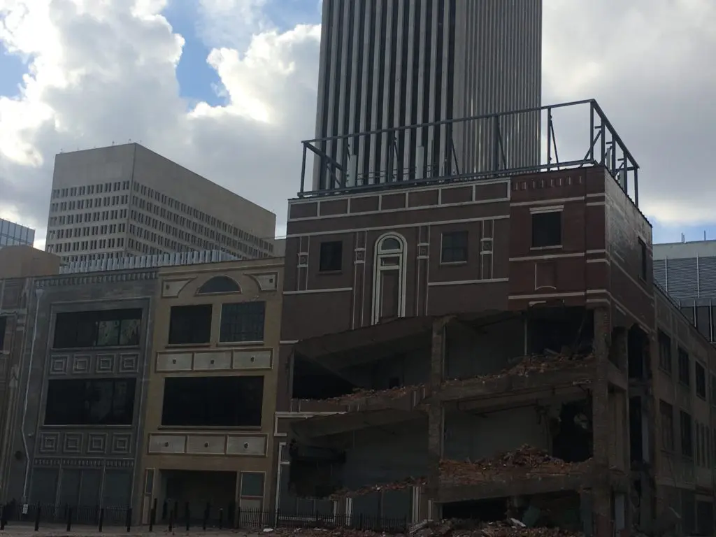 Preservationists imaged a new life for 1621 Milam. Chevron sees a parking lot.