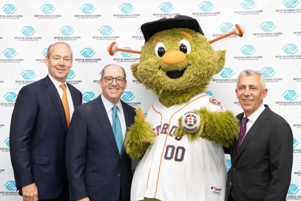 With Jim Crane, Jeff Luhnow and A.J. Hinch Taking Center Stage, This Astros Night Raises $1 Million for Boys and Girls Club: Now, That’s a Home Run