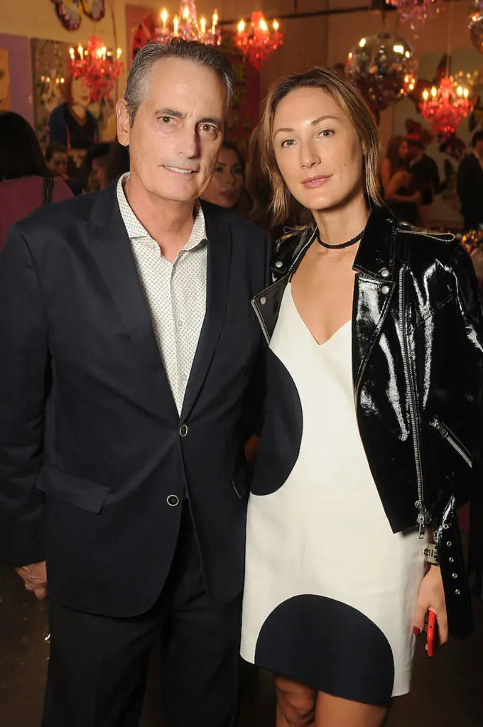 Tatiana & Craig Massey at an art sale and party with Ashley Longshore at The Post Oak Hotel in 2018.(Dave Rossman photo)