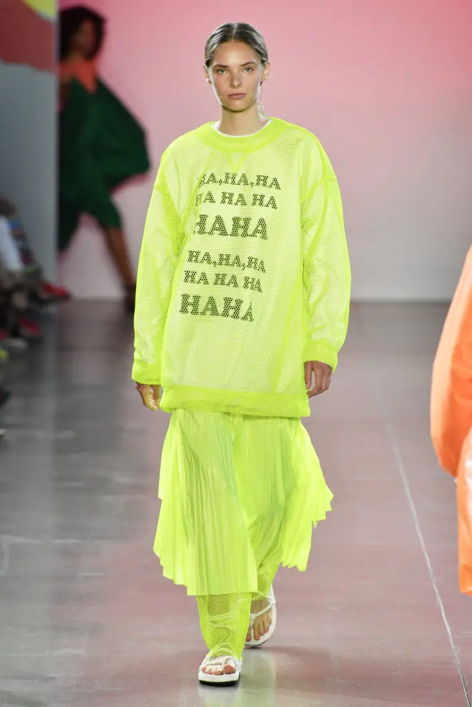 Fashion Designer’s Ha Ha Moment Goes Beyond the Michelle Obama Love: Bringing the Color and Neon to Fashion Week