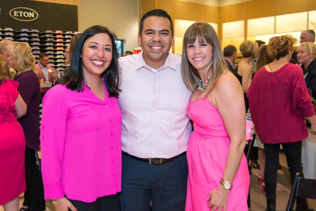 Real Men Wear Pink kickoff party at M Penner benefiting the American Cancer Society
