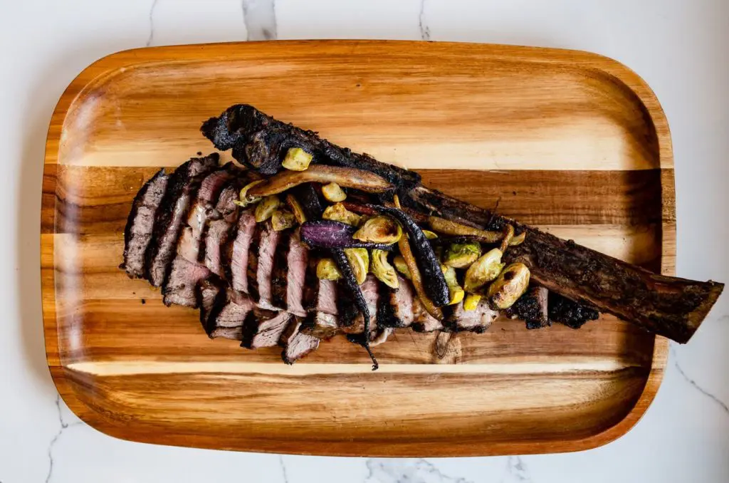 Chef Perrier serves steak that stands out from your typical steakhouse fare. 