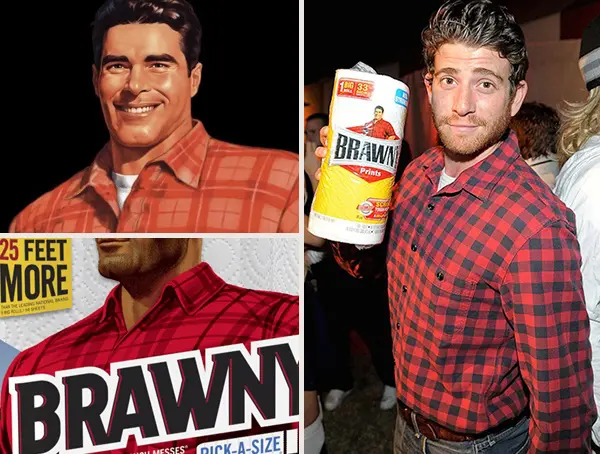 Brawny Man makes for a Halloween costume even celebrities can appreciate.