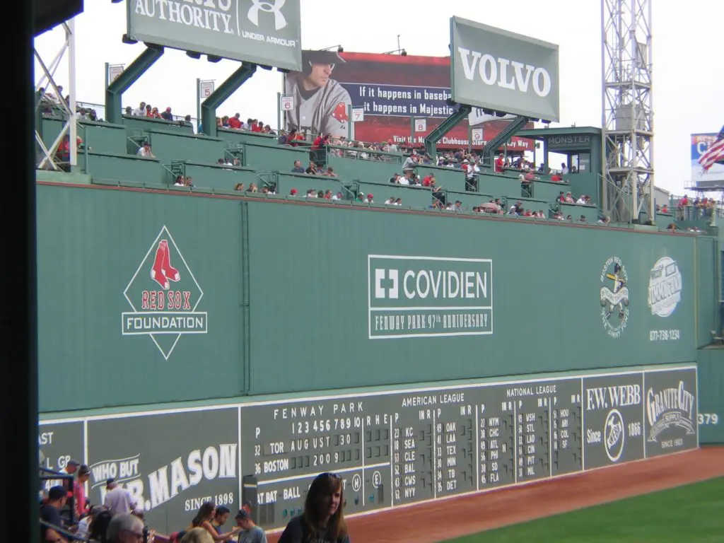The Green Monster looms large at Fenway Park — and in baseball history. But Marwin Gonzalez made it look small.