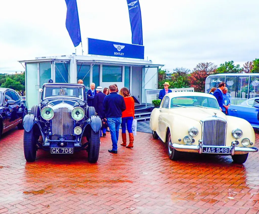 The show honored classic cars along with newer models. 