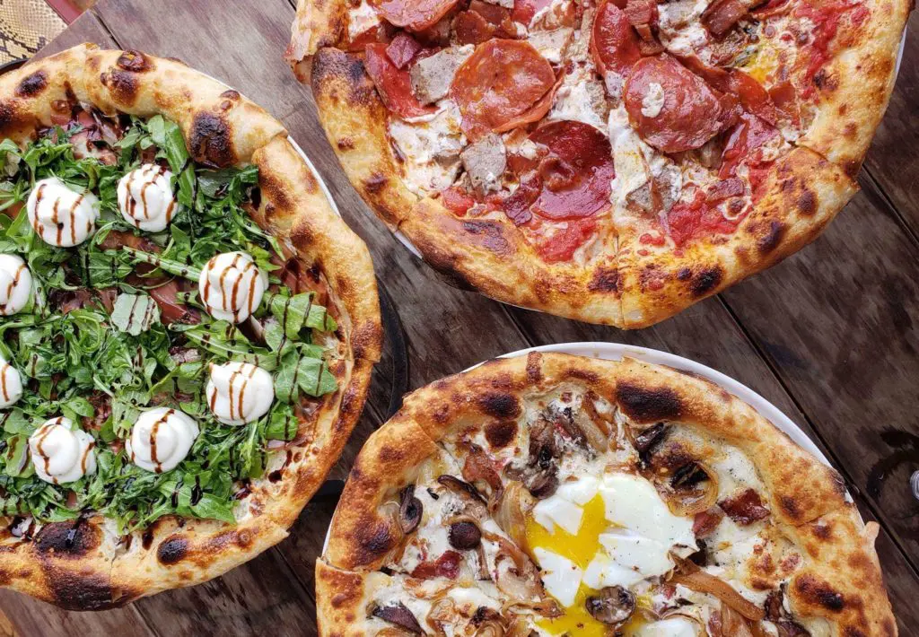 Pie Tap Pizza's has their own secret special Romo dough. 