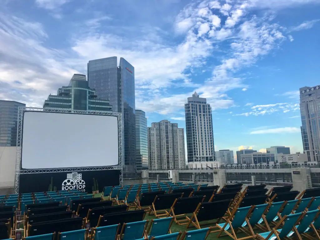 Houston's one and only sky-high cinema is unique as it gets. 