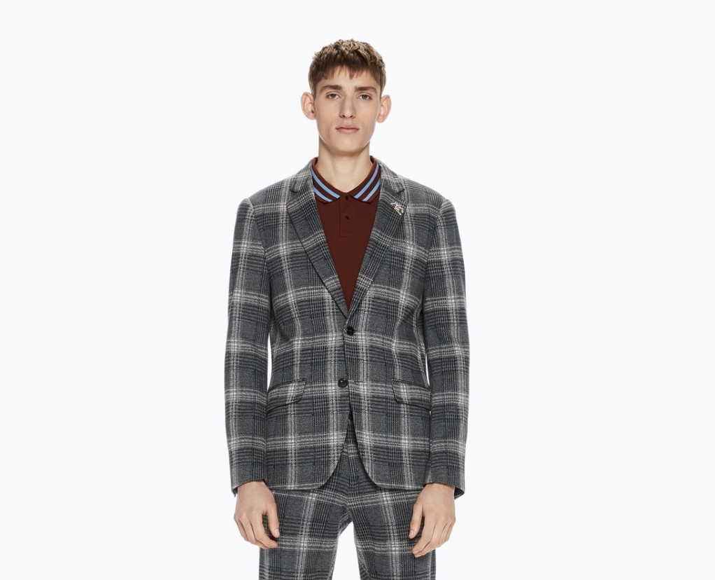 Scotch & Soda puts an ironic spin on couture. 
