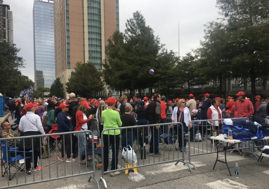 The surrounding blocks are closed down. 
