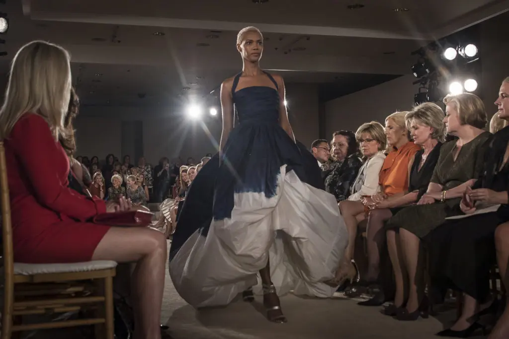 Oscar de la Renta on the Ten Best Dressed runway